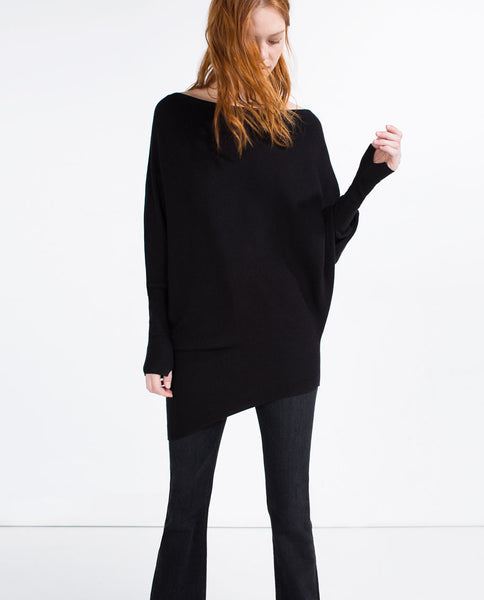 ASYMMETRIC SWEATER