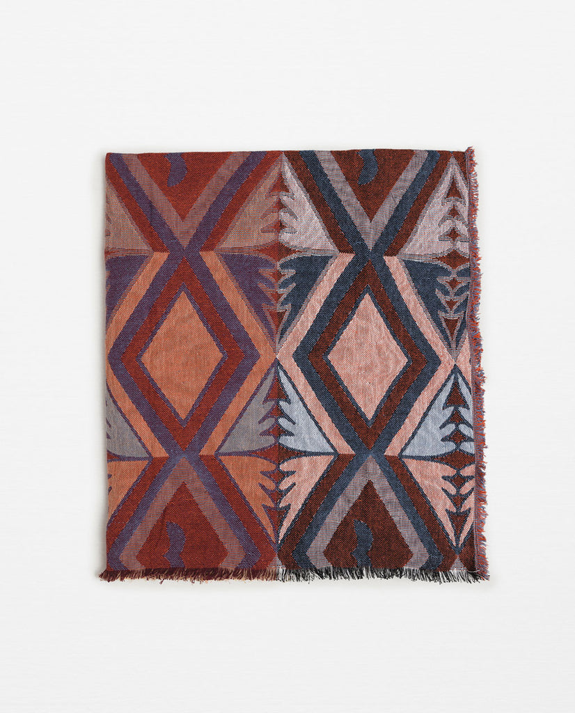 GEOMETRIC JACQUARD SCARF