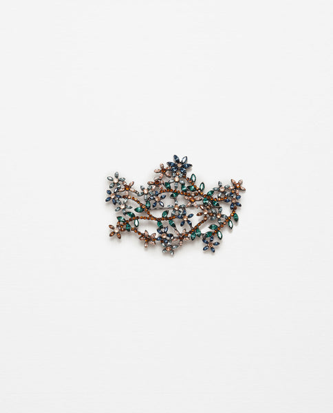 FLORAL MINI BROOCH CLASP