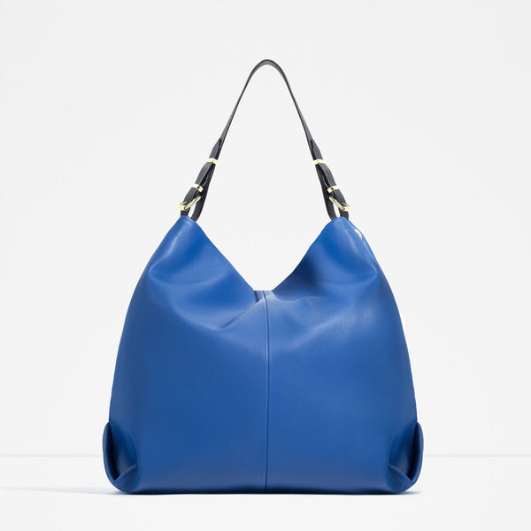 BUCKET BAG WITH CROSS-BODY STRAP