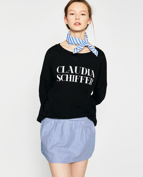 CLAUDIA SCHIFFER SWEATSHIRT