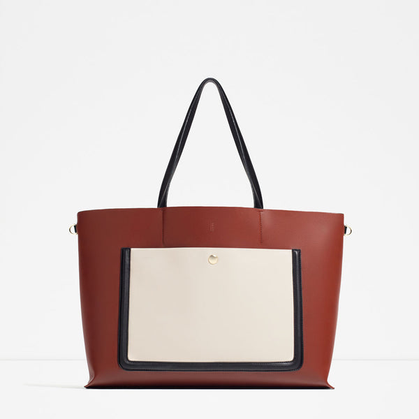 TOTE WITH POCKET