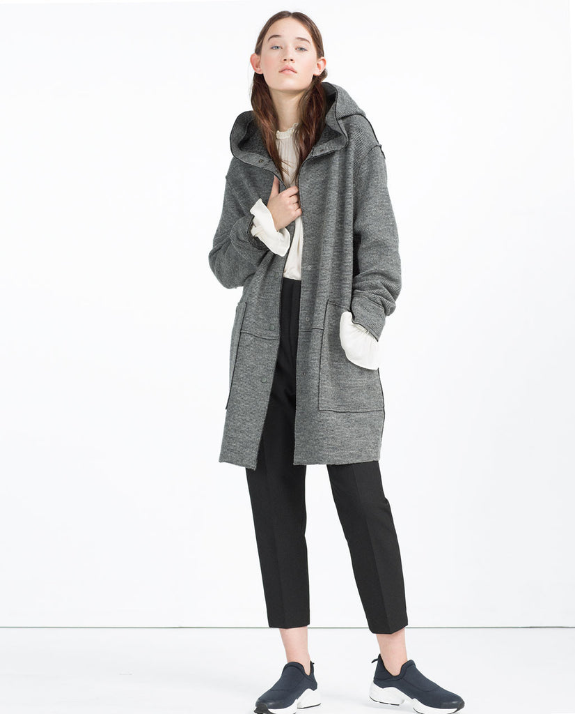 COAT WITH HOOD