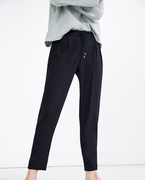 DRAWSTRING TROUSERS